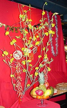 Tet decorations.